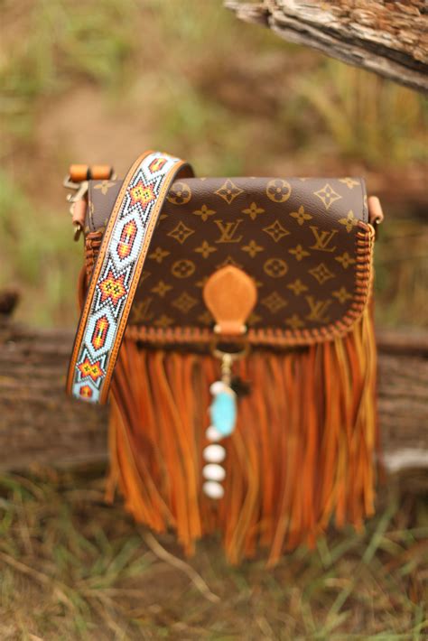 boho bags louis vuitton|vintage Louis Vuitton fringe bags.